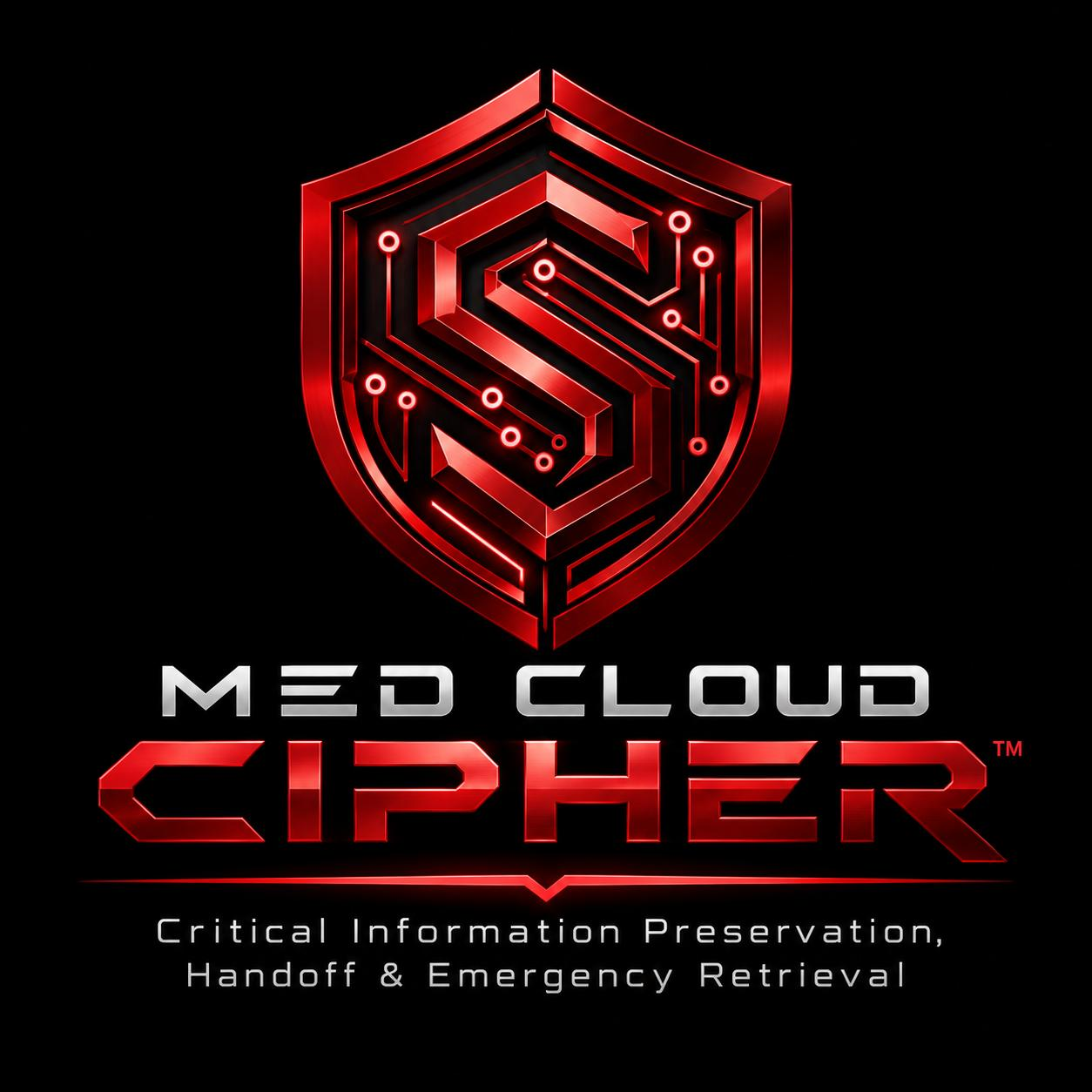 MED CLOUD CIPHER™ — Critical Information Preservation, Handoff and Emergency Retrieval